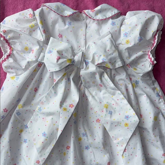 The Beaufort Bonnet Company collared dress with Lining, bow back and bloomers - Picture 6 of 8